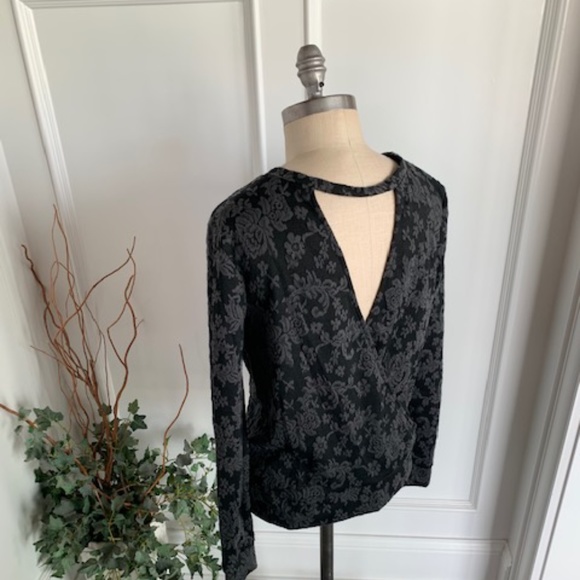 Mimi Chica Tops - Mimi Chia NWOT Womens Surplice Back Knit Top